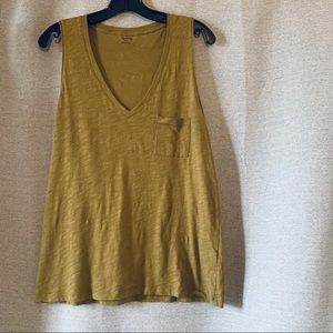 Madewell V-neck tank